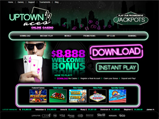 Uptown Aces Casino Home